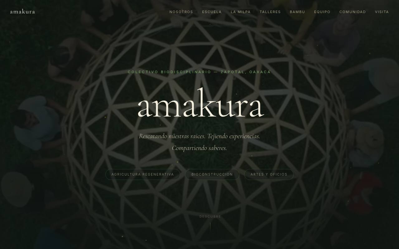 a regenerative school in Oaxaca — enrolment, courses and the campus
